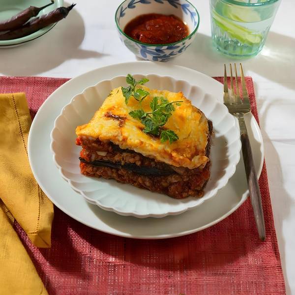 Plant-Based Moussaka - IKU