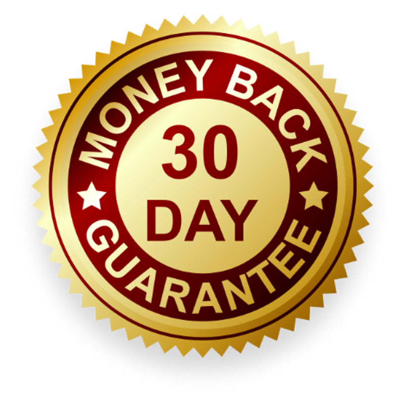 30 day money back guarantee