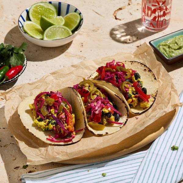 Tofu Scramble Tacos