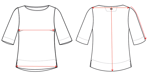 COTTON LUXE BOATNECK TOP
