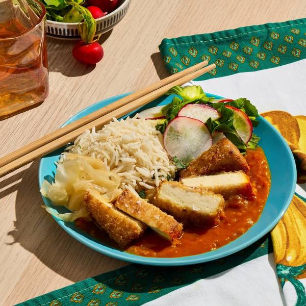 Crispy Tofu Katsu Curry