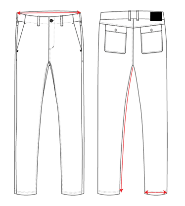 TECH CANVAS TROUSER - CLEARANCE