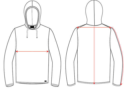 12GG BRUSHED MERINO HOODY - CLEARANCE