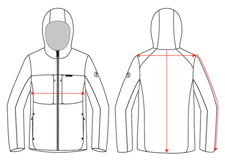 HOODED SOFTSHELL JACKET - CLEARANCE
