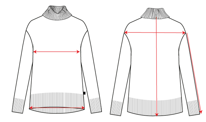 3GG MERINO ALPACA BLEND TURTLENECK - CLEARANCE