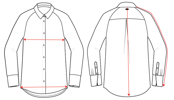 ORGANIC COTTON LS RAGLAN SHIRT - CLEARANCE