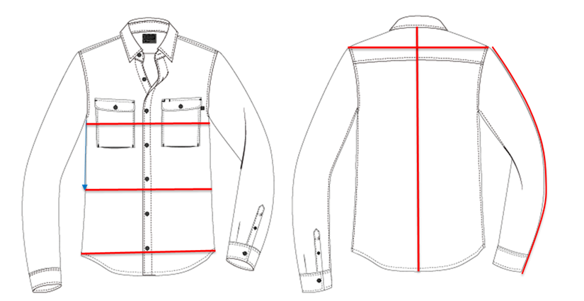 WOOL COTTON WORK SHIRT - CLEARANCE