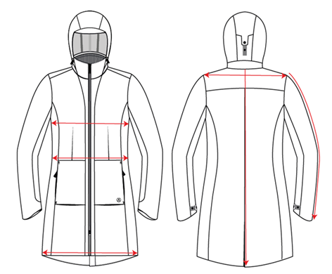 DERMIZAX TAILORED RAINCOAT - CLEARANCE