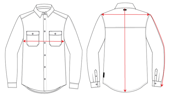 COTTON FLANNEL OVERSHIRT - CLEARANCE