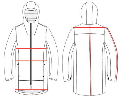 PERFORMANCE DOWN WOOL COAT - CLEARANCE