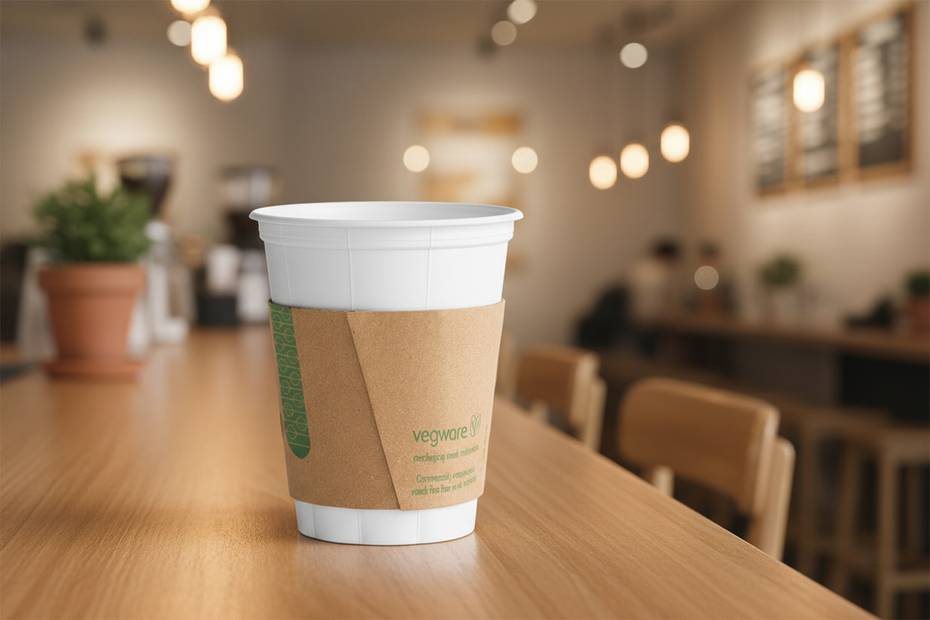 Large Coffee Cup Sleeve - Kraft - 89/90 Series