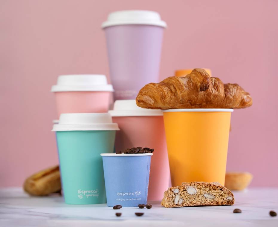 6oz (180ml)  Feel Good Single Wall Coffee Cup - PLA Lined - 72 Series