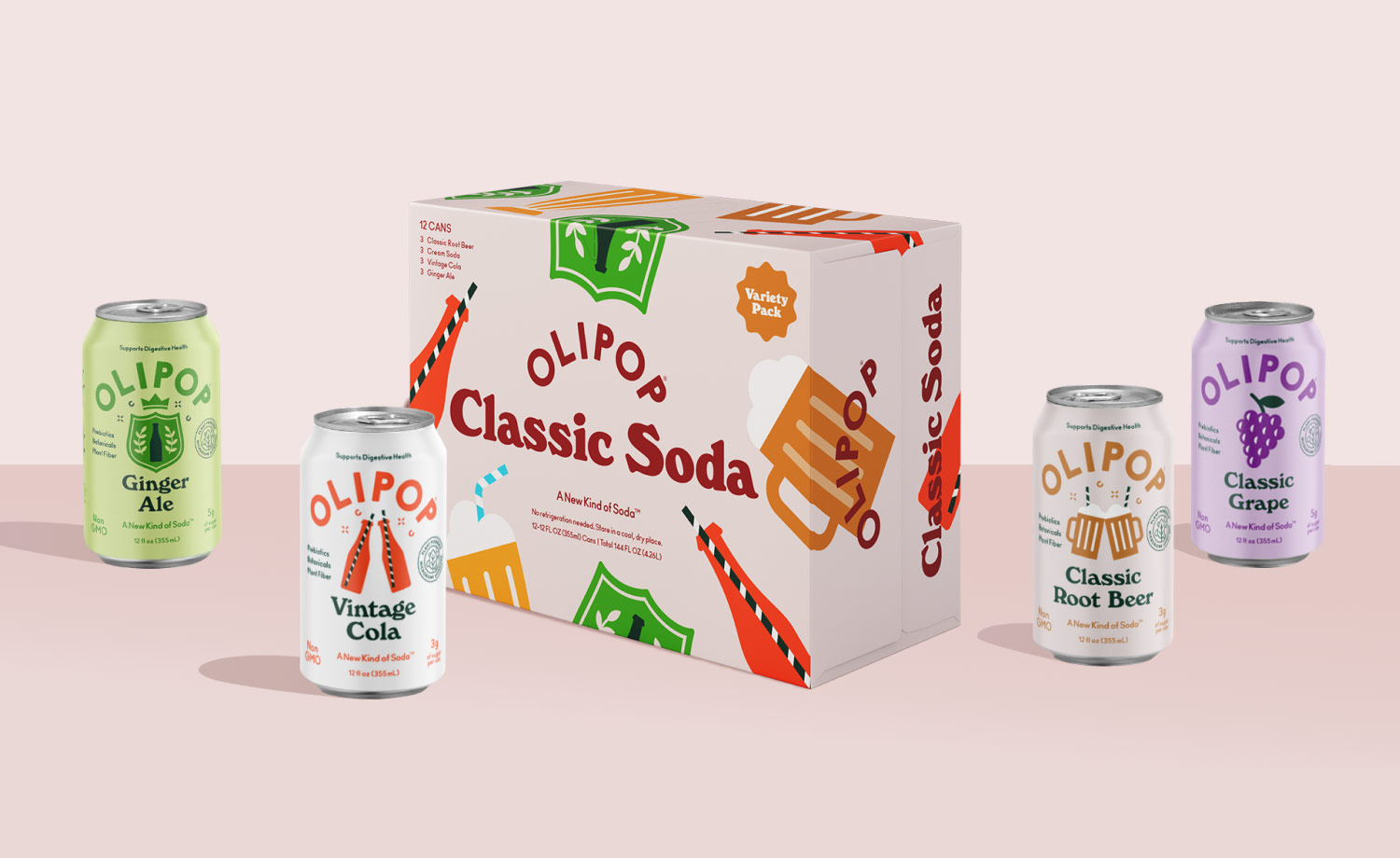 Classic Soda Variety Pack