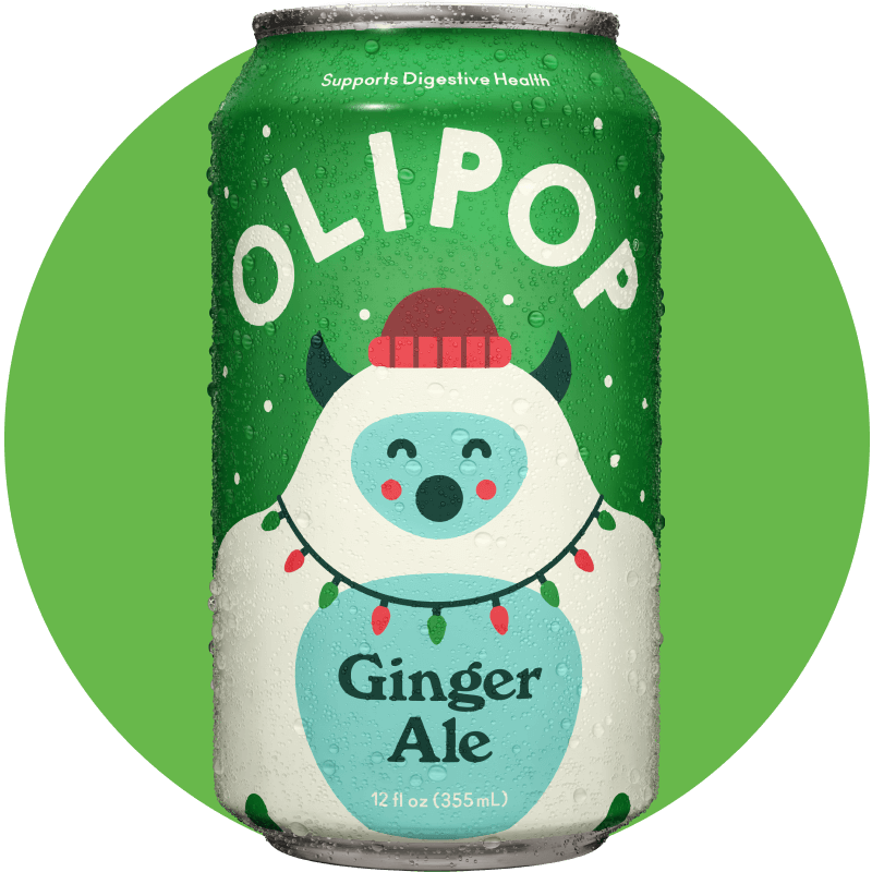 OLIPOP Ginger Ale - Limited Edition Holiday Can — product image