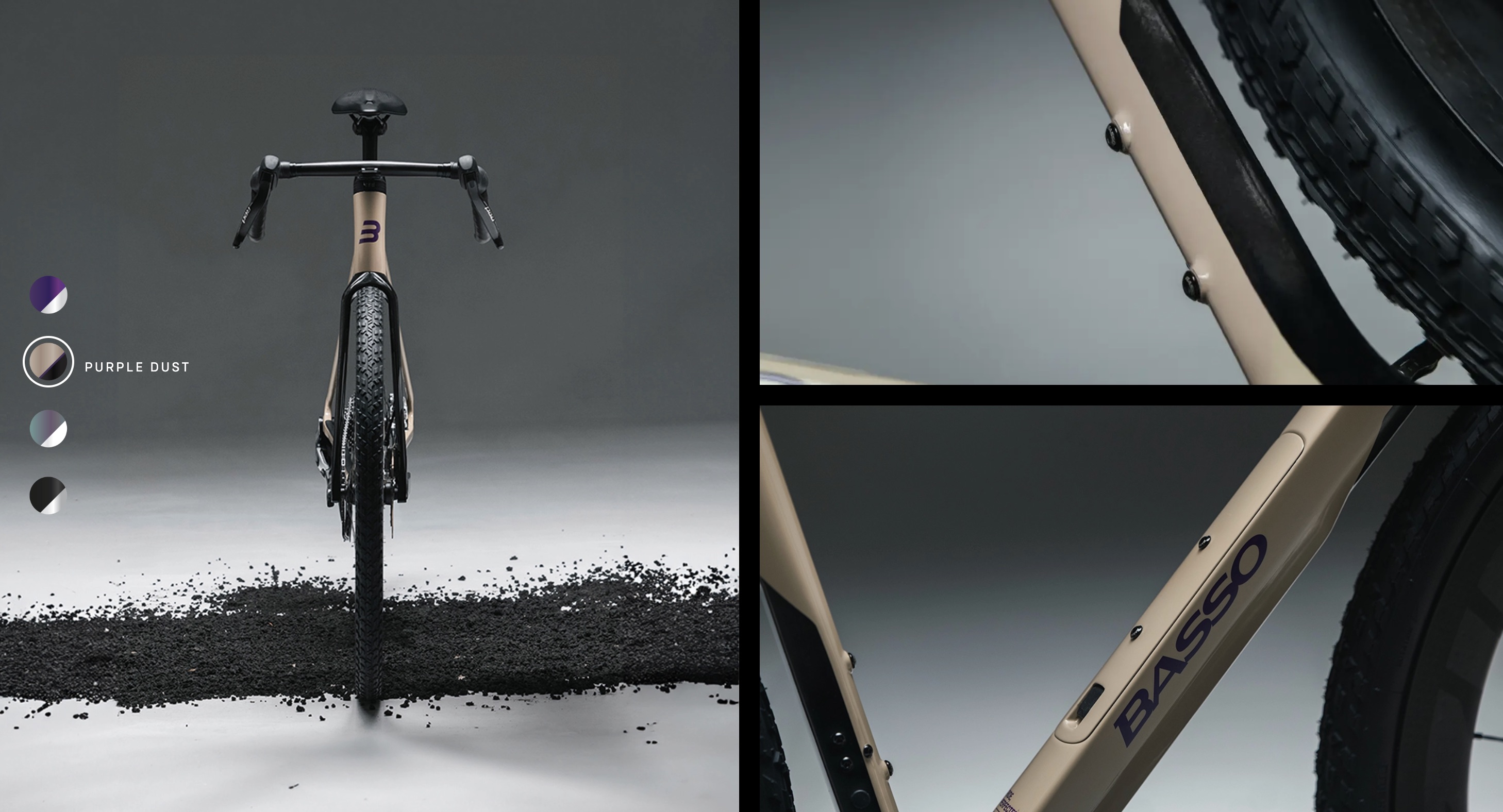Palta III SRAM RED XPLR AXS - Purple Dust