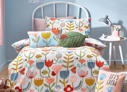 kids little nature bedding set