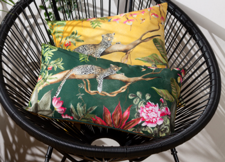leopard outdoor cushions