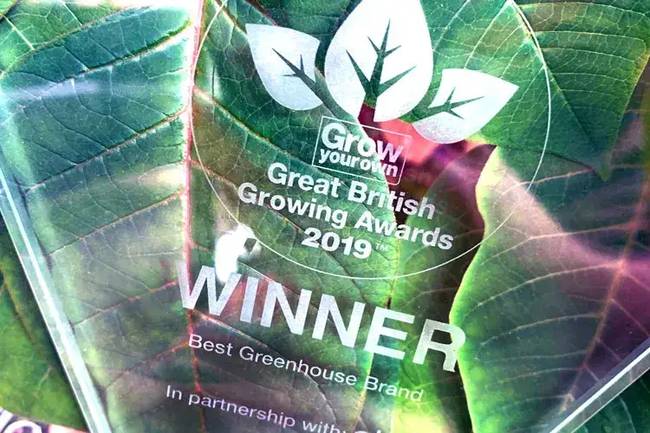 Great British Growing Awards 2019 winner