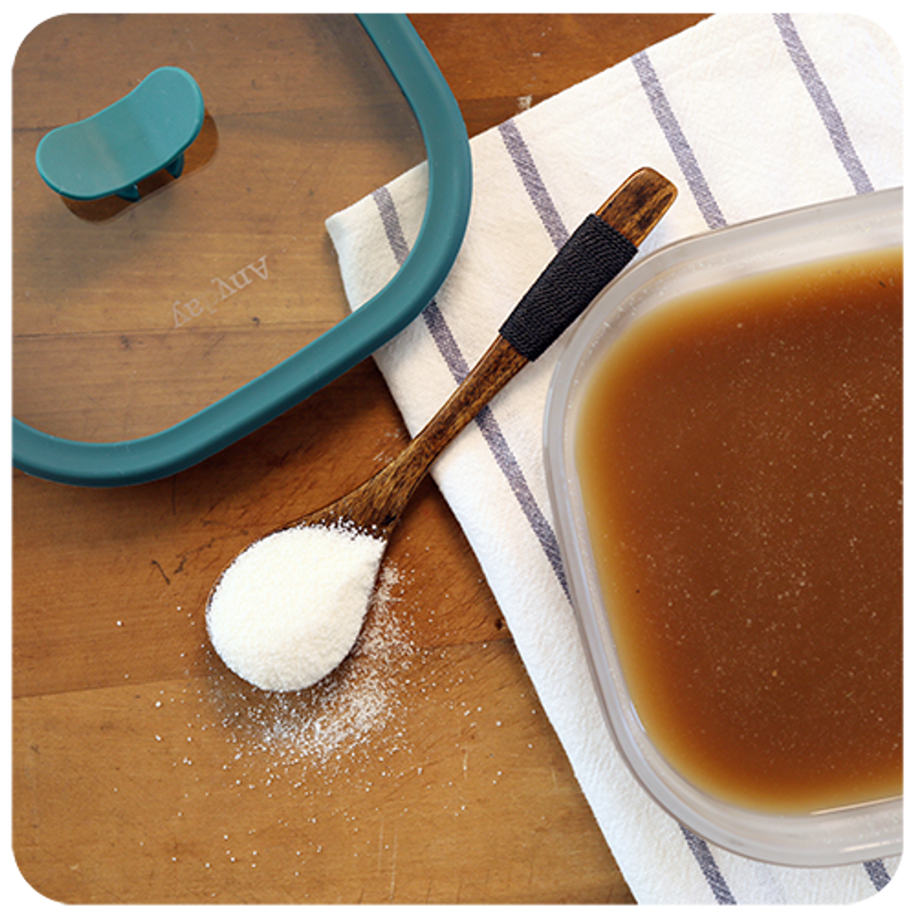 Quick Microwave Bone Broth | Anyday