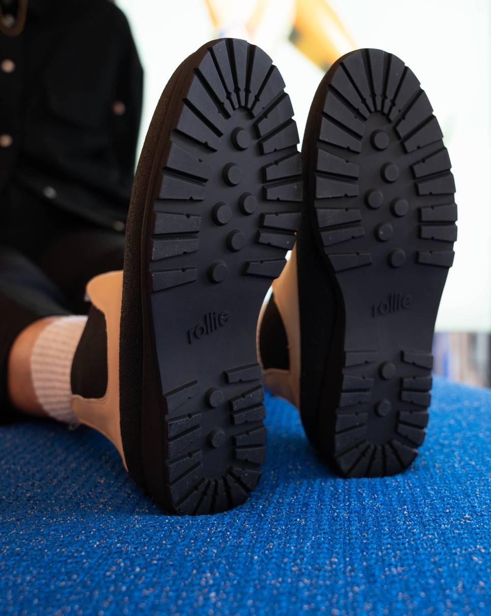 Fields Chelsea Black Patent Croc