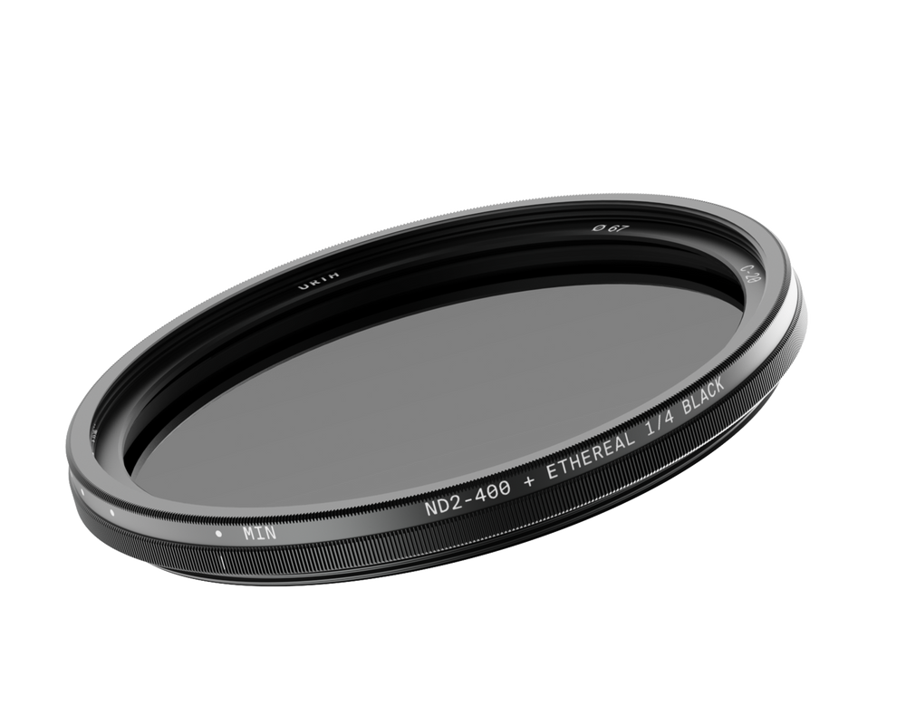 ND2–400 + Ethereal ¼ Black Mist Filter Plus