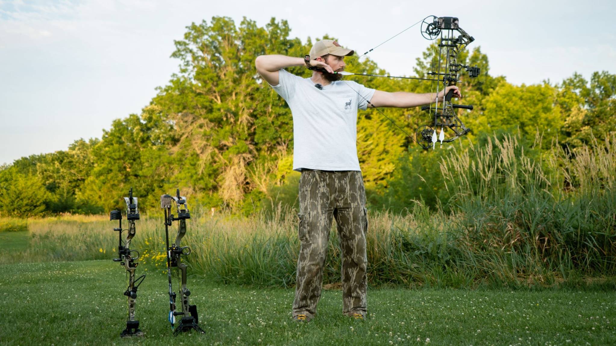 Man shooting the Bear Adapt 2 HP. 