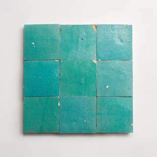 zellige | forgotten turquoise | square 