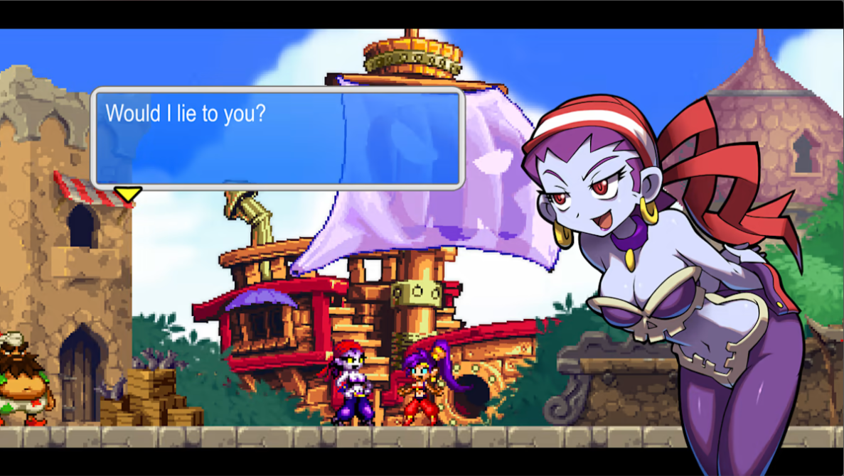 Shantae and the Pirate's Curse Limited Run Games Silver Trading Card