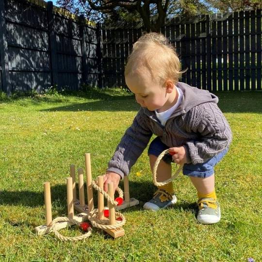 Nine Pin Quoits - Garden Game