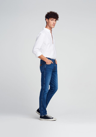 Wrangler Texas SLIM Epic Soft Lightweight Mens Jeans - Moonlight Rinse ...