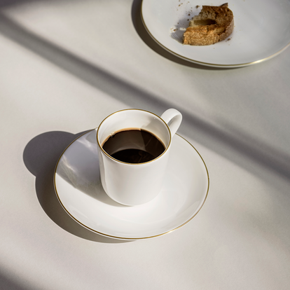 Espresso Cup and Saucer - Line