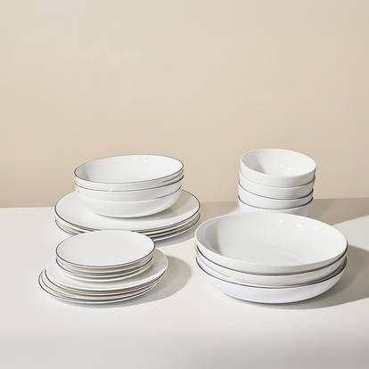 Ultimate Dinner Set - 24 Piece - Line