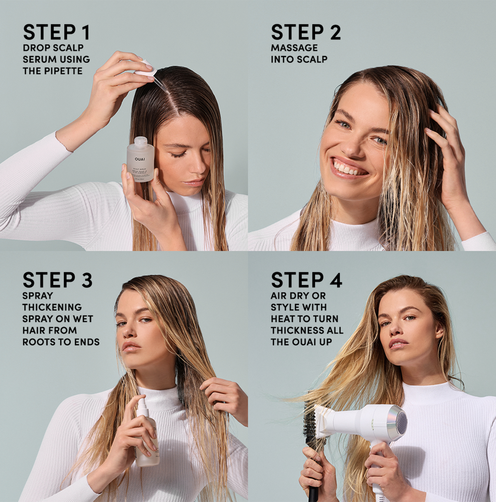 OUAI Thicker Hair Kit