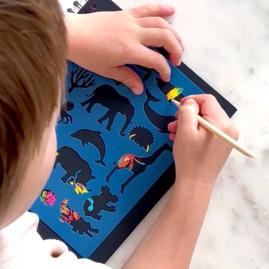 Rainbow Scratch Art Duo Pack