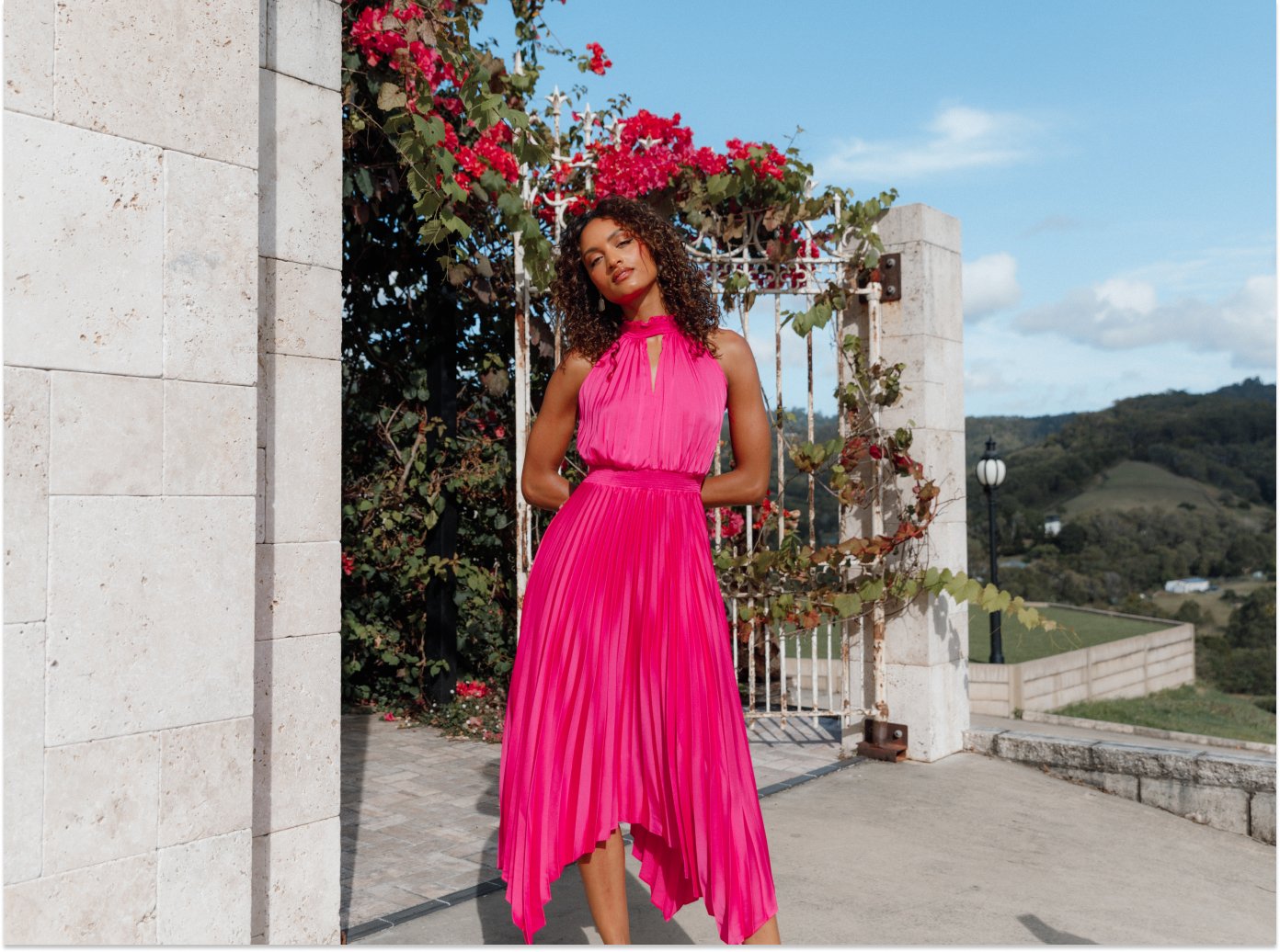 Dark Pink Blush Dresses