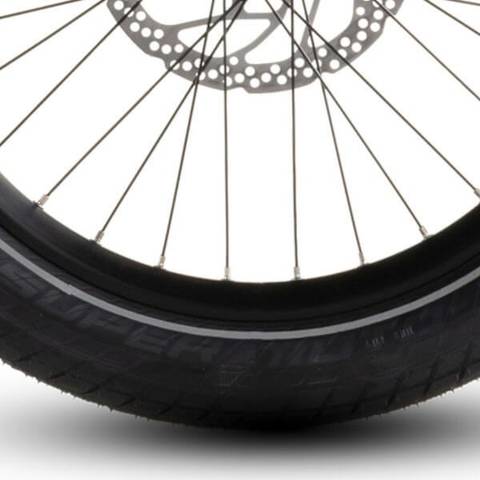 Cube Fold Hybrid 545 2026 Folding Bike Schwalbe Super Moto-X Tyres