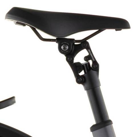 Cube Kathmandu Hybrid Comfort Pro 800 2026 Easy Acid Shen Pro Saddle on Suntour NVX Seatpost