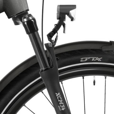 Raleigh Novus 2026 Low (Hub) SR Suntour XCM34 Boost 100mm Fork