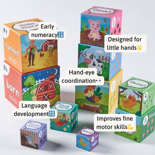 Stack 'N' Learn Cubes
