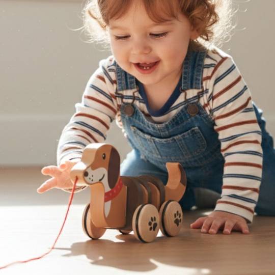 Dolly The Dachshund Pull Along Toy