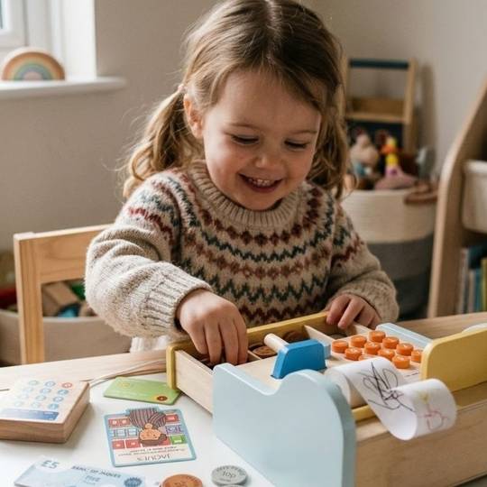 Wooden Play Till