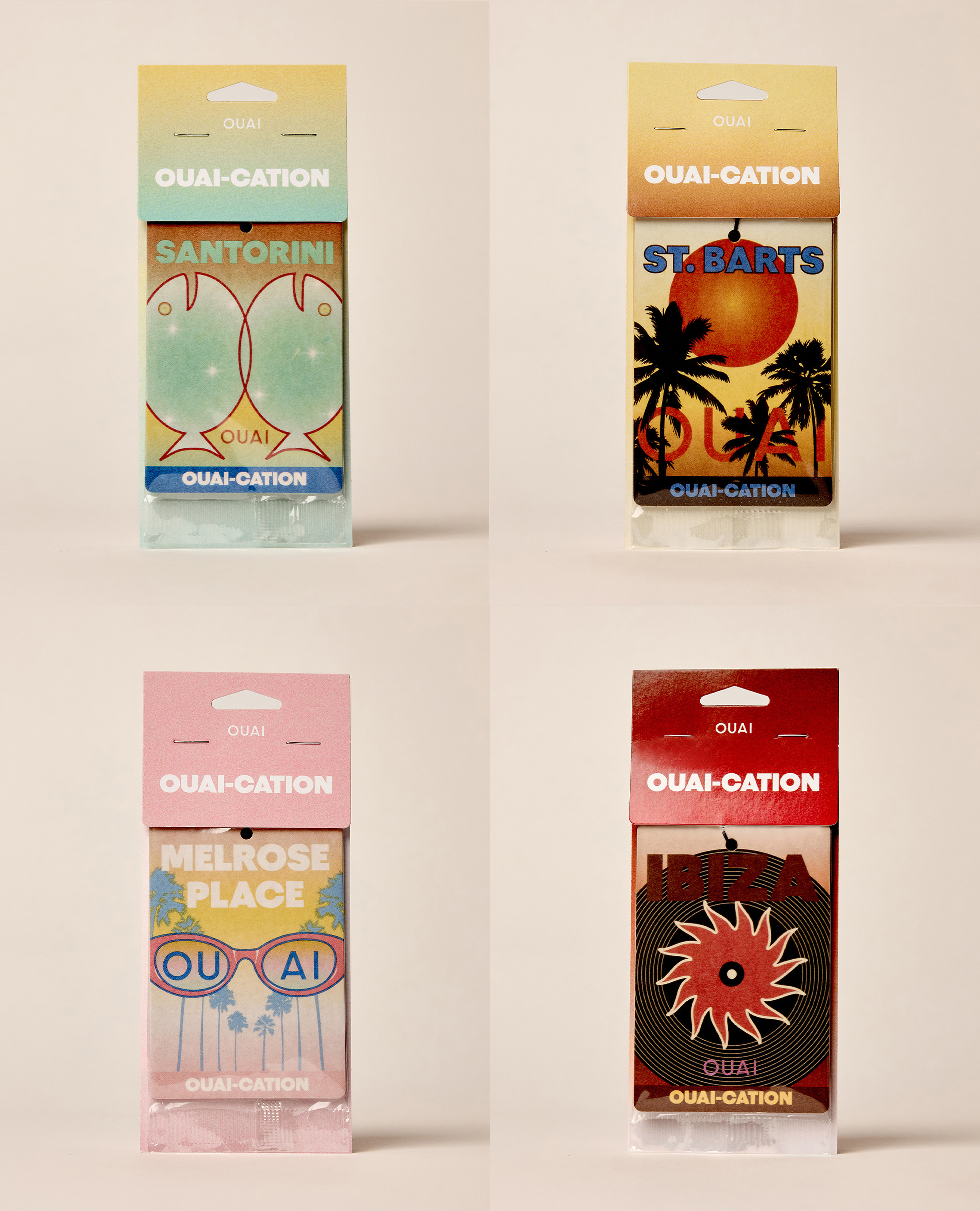 OUAI-CATION Air Fresheners - 4 Pack