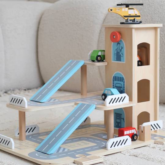 Wooden Car Garage