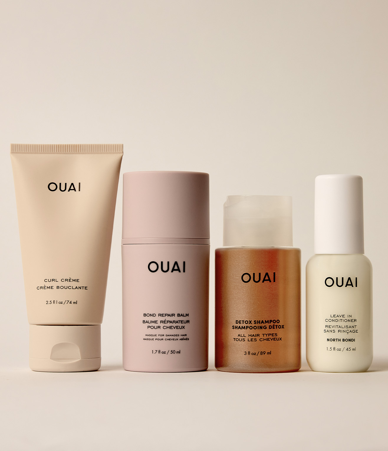 Curl Travel Set - Curl Crème & Leave In Conditioner Kit – OUAI