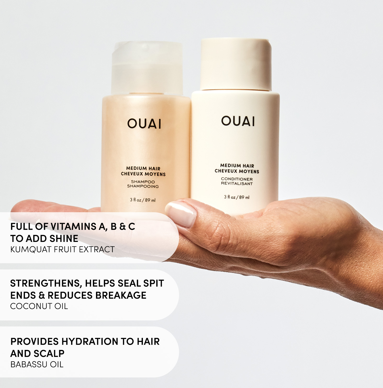 Medium Hair Travel Set