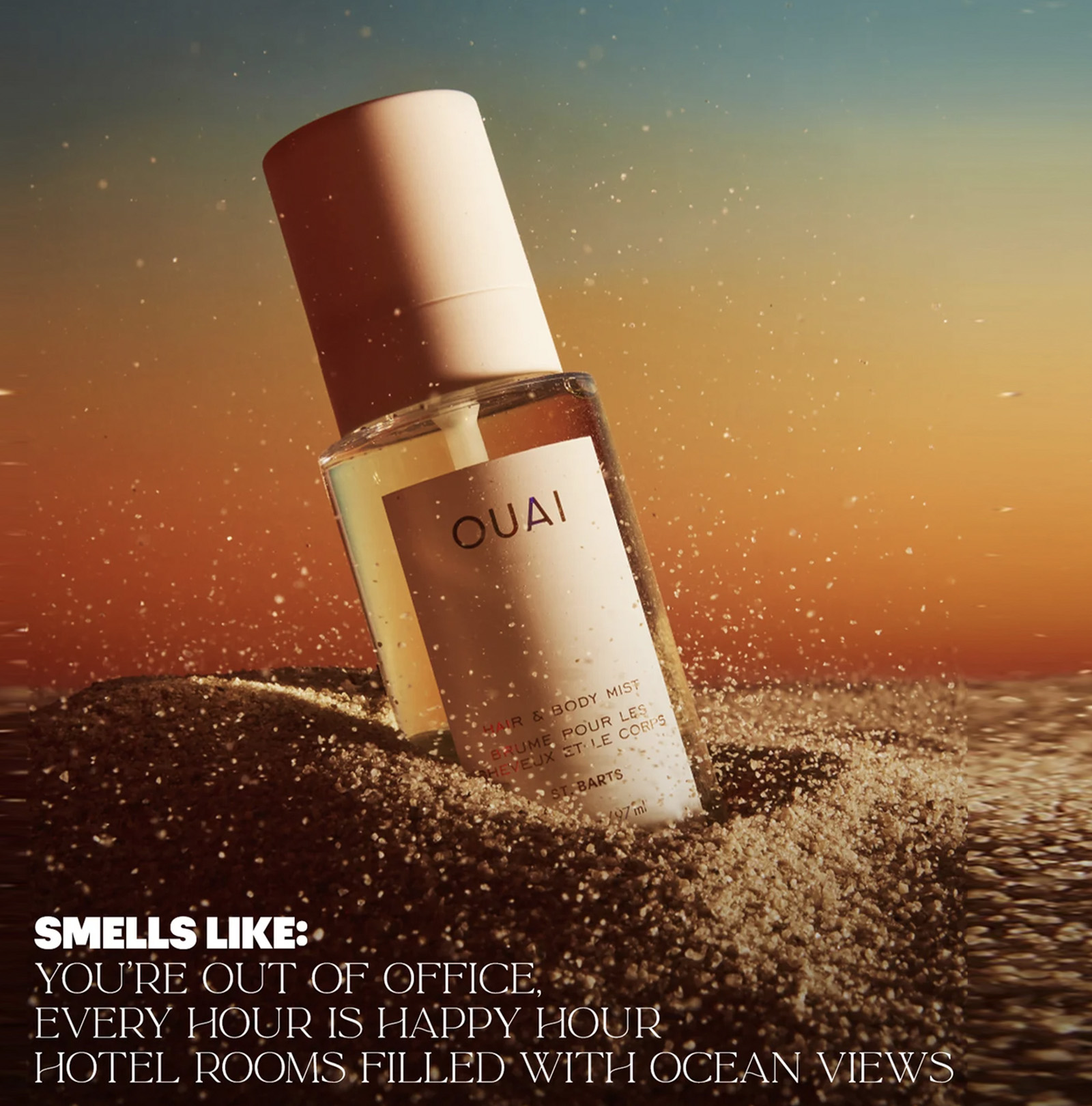 Hair and Body Fragrance Mist Ornament St. Barts Scent