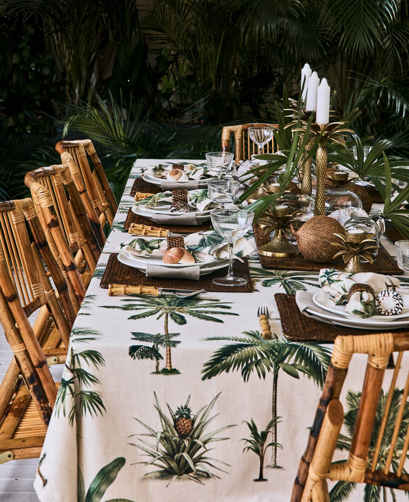 Le Palm Tablecloths