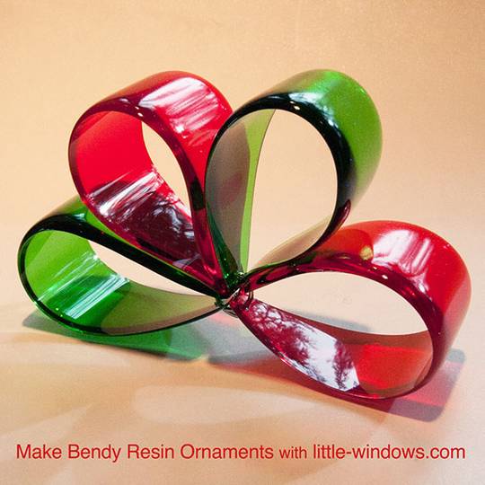 How to make Bendy Resin Ornaments and more resin art Little Windows