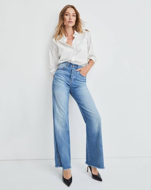 Women's Designer StraightLeg Jeans Veronica Beard