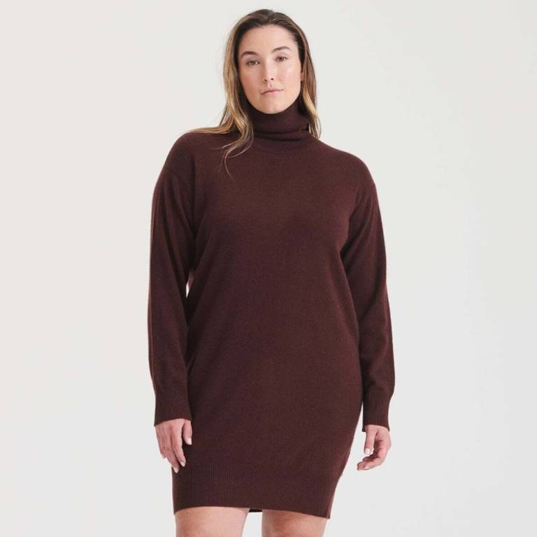 moda international sweater dress 00's Mohair This mid is going to style so well with boots Turtleneck Sweaters Tall Sweater Dress